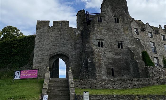View of Hay Castle from Castle Street